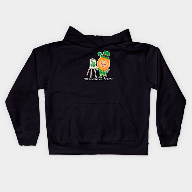 'Chaun Artist Kids Hoodie by CKline